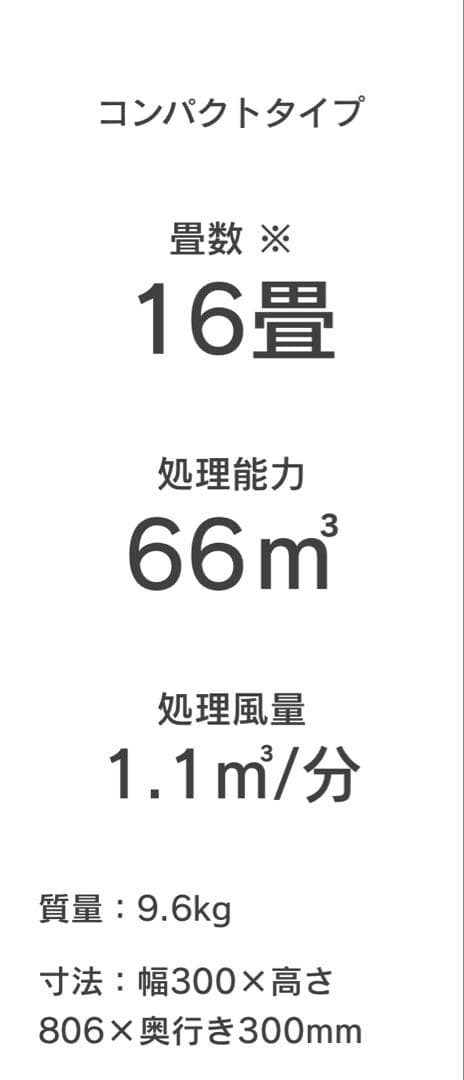 岩崎電気の「エアーリアコンパクト」