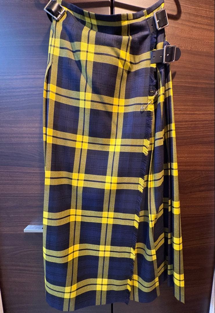 【Bshop】O'NEIL OF DUBLIN チェック柄ロングスカート