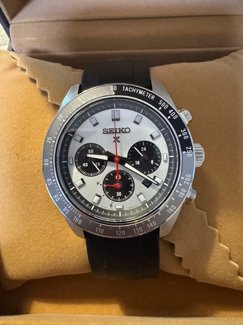 セイコーPROSPEX ソーラークロノグラフ　SBDL095 替えベルト付