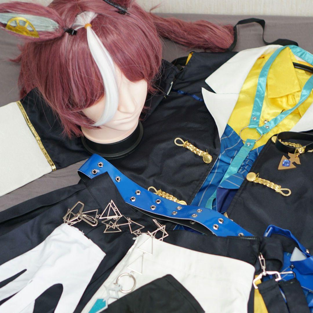 【ウマ娘】ギムレット　勝負服＋ウィッグ・尻尾＋小物　セット