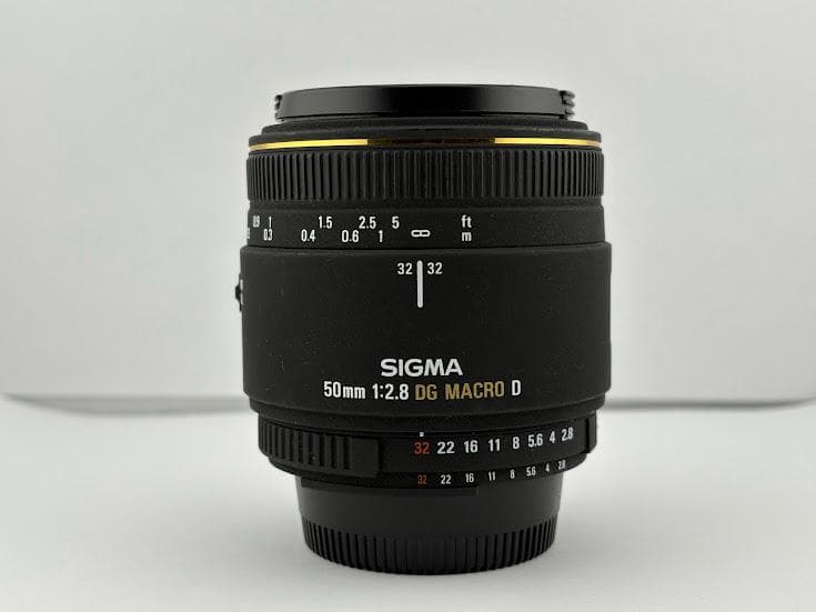 ★美品★シグマ SIGMA 50mm F2.8 EX DG MACRO Dニコン