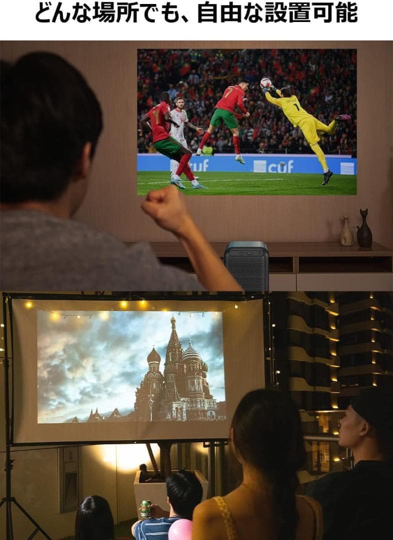 美品 Wanbo WANBO TT プロジェクター 小型 フルHD