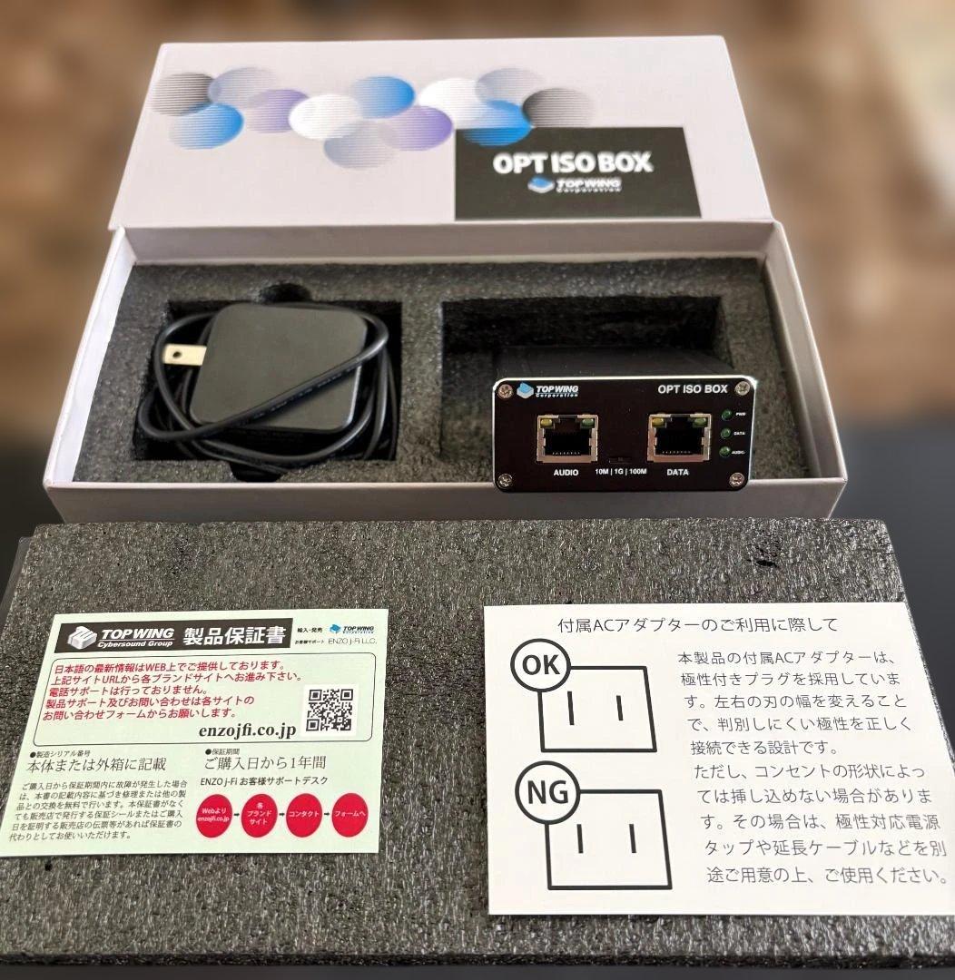 ☆★　TOP WING OPT ISO BOX　新品同様　☆★