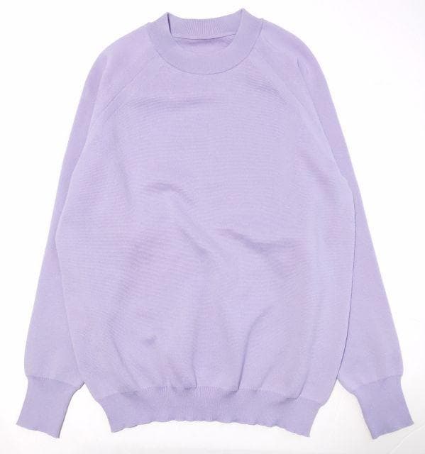 美品★SOEJU ソージュ★ミラノリブニットプルオーバー ラベンダー