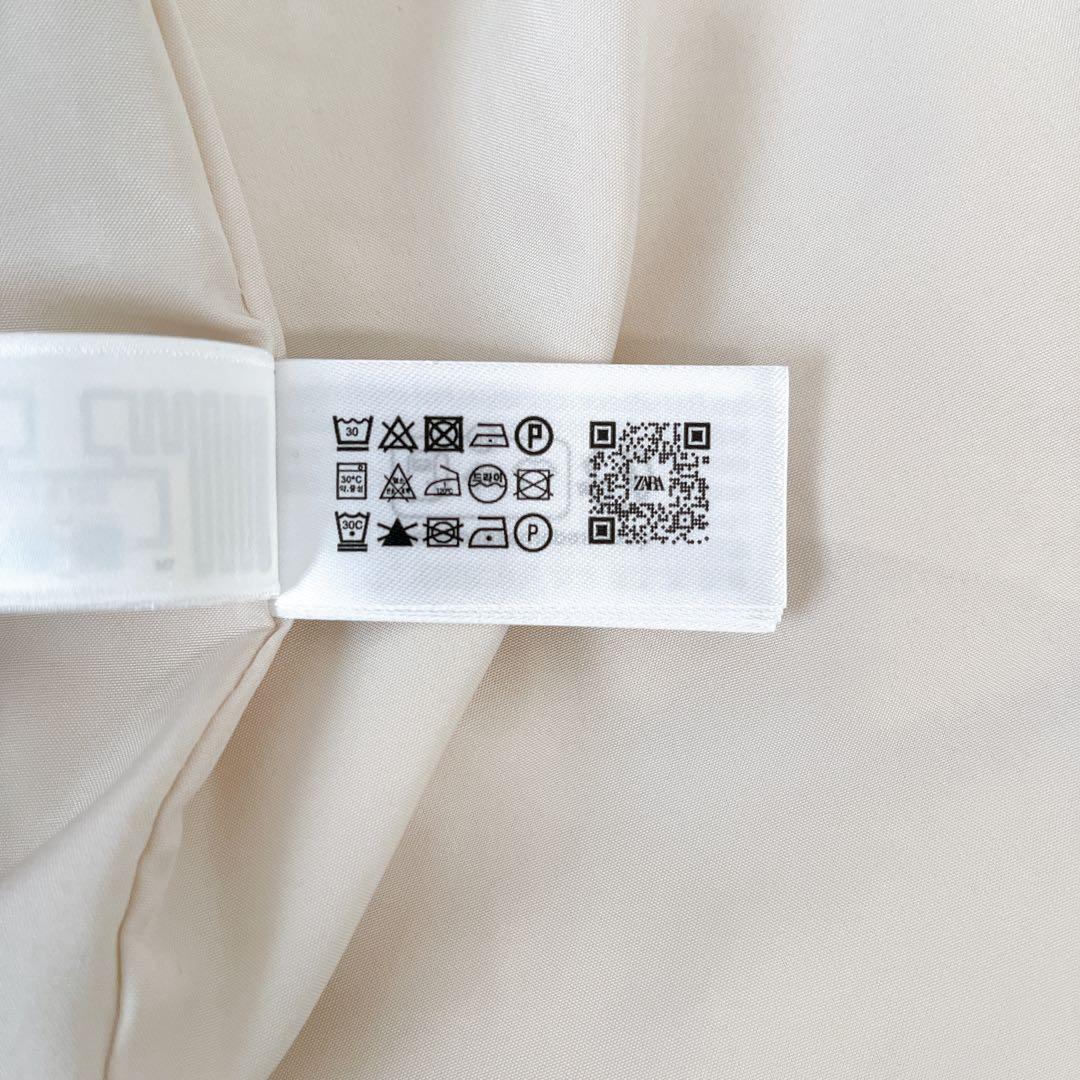 新品タグ付　今期　ZARA ベルト付き撥水加工ダウンコート