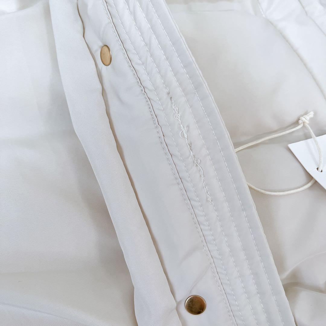 新品タグ付　今期　ZARA ベルト付き撥水加工ダウンコート