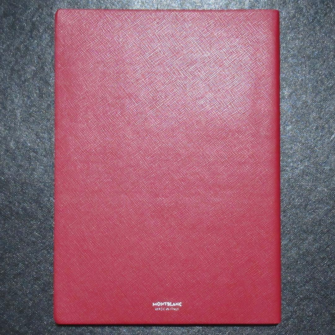 モンブラン ノート 163 レッド 126125 罫線無し