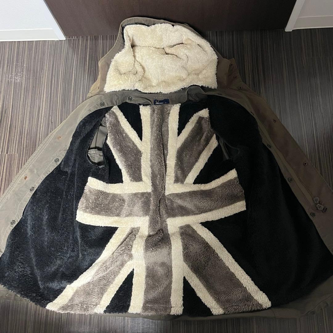 美品 3way フレッドペリー　モッズコート　Lサイズ　FRED PERRY