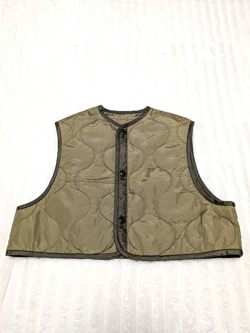 HYKE(ハイク）QUILTED CROPPED VEST