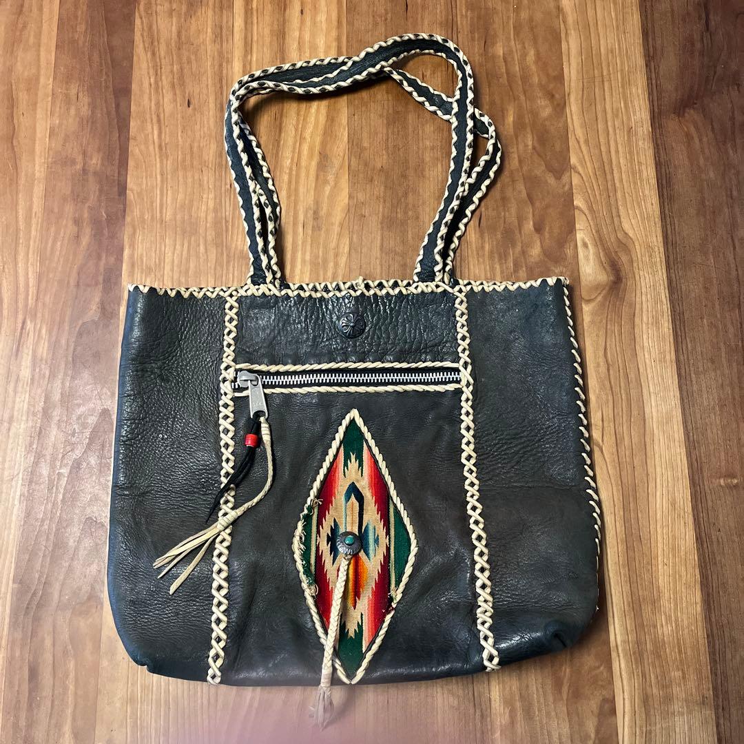 ロバートワーナー バッグ ナバホ チマヨ ネイティブ リンチシルバースミス 70