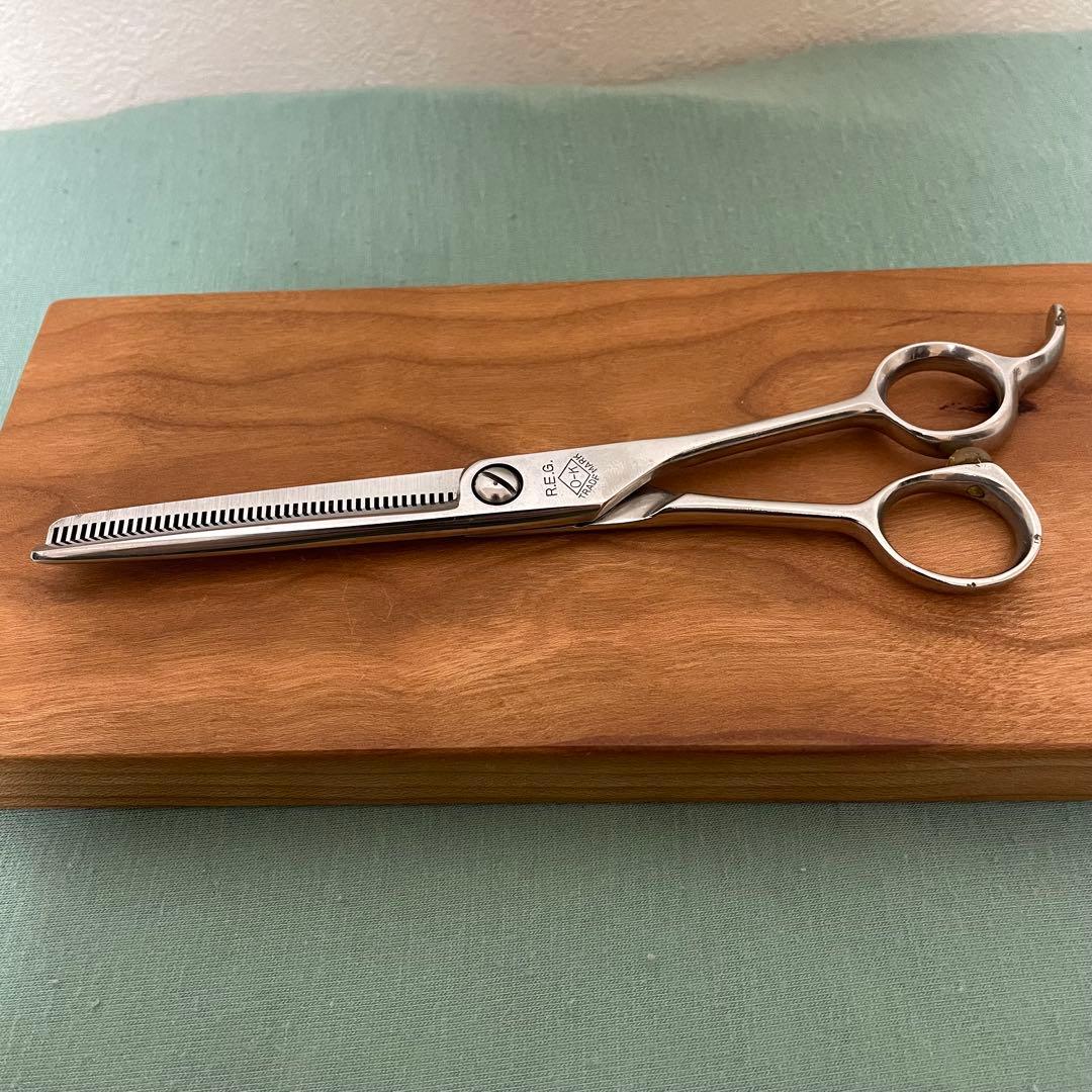 ザクザク切れる❗️《OKシザース》セニングシザー逆目45目