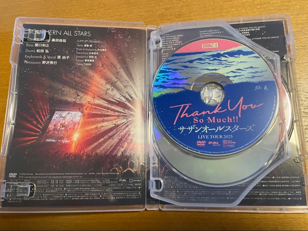 ゆ*ん様 サザンオールスターズTOUR 2025THANK YOU SO MUC