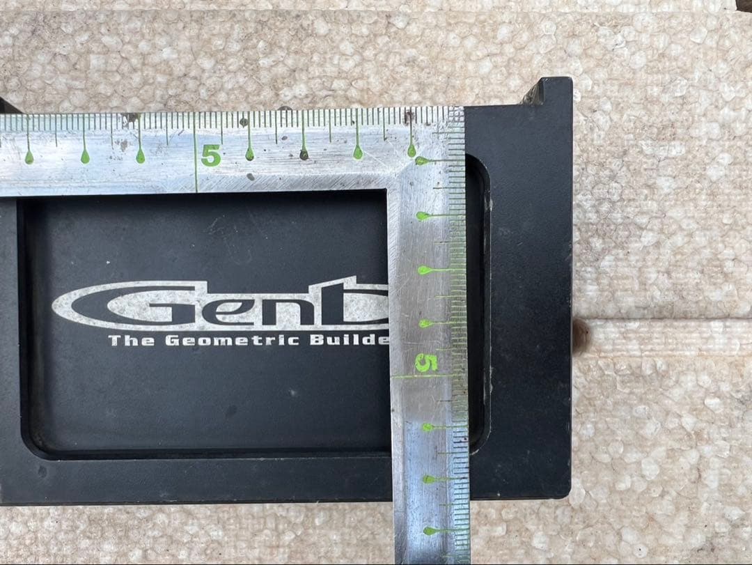 Genb リーフスプリングブロック ハイエース 玄武3インチブロック