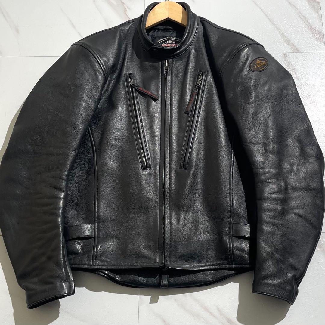 【美品/LL】KUSHITANI クシタニ ライダースジャケット カウレザー