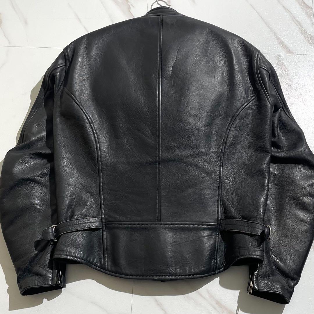 【美品/LL】KUSHITANI クシタニ ライダースジャケット カウレザー