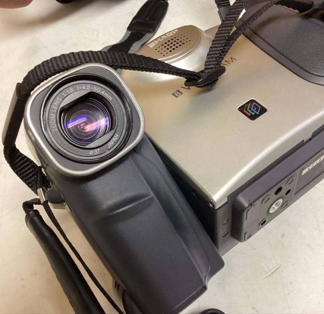 ビデオカメラセット バッグ付属 動作未確認 (O66）