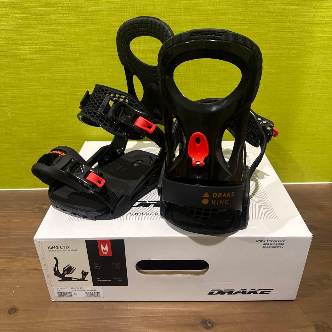 アッキー DRAKE KING LTD ビンディング Mサイズ