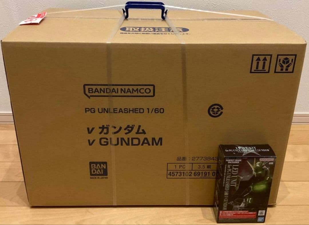 pg unleashed 1/60 νガンダム +LEDユニット