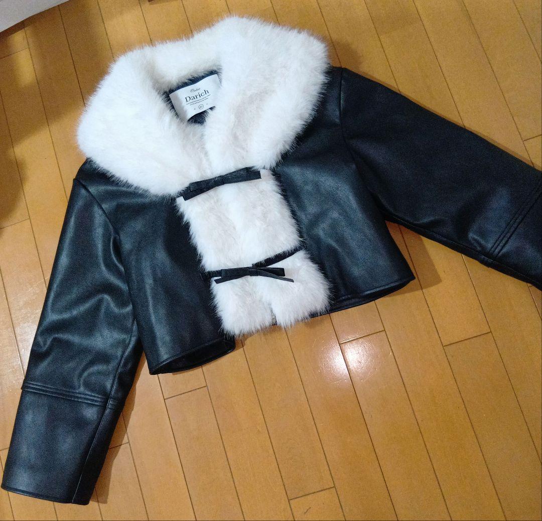 Darich リボンベルトヴィンテージレザージャケット