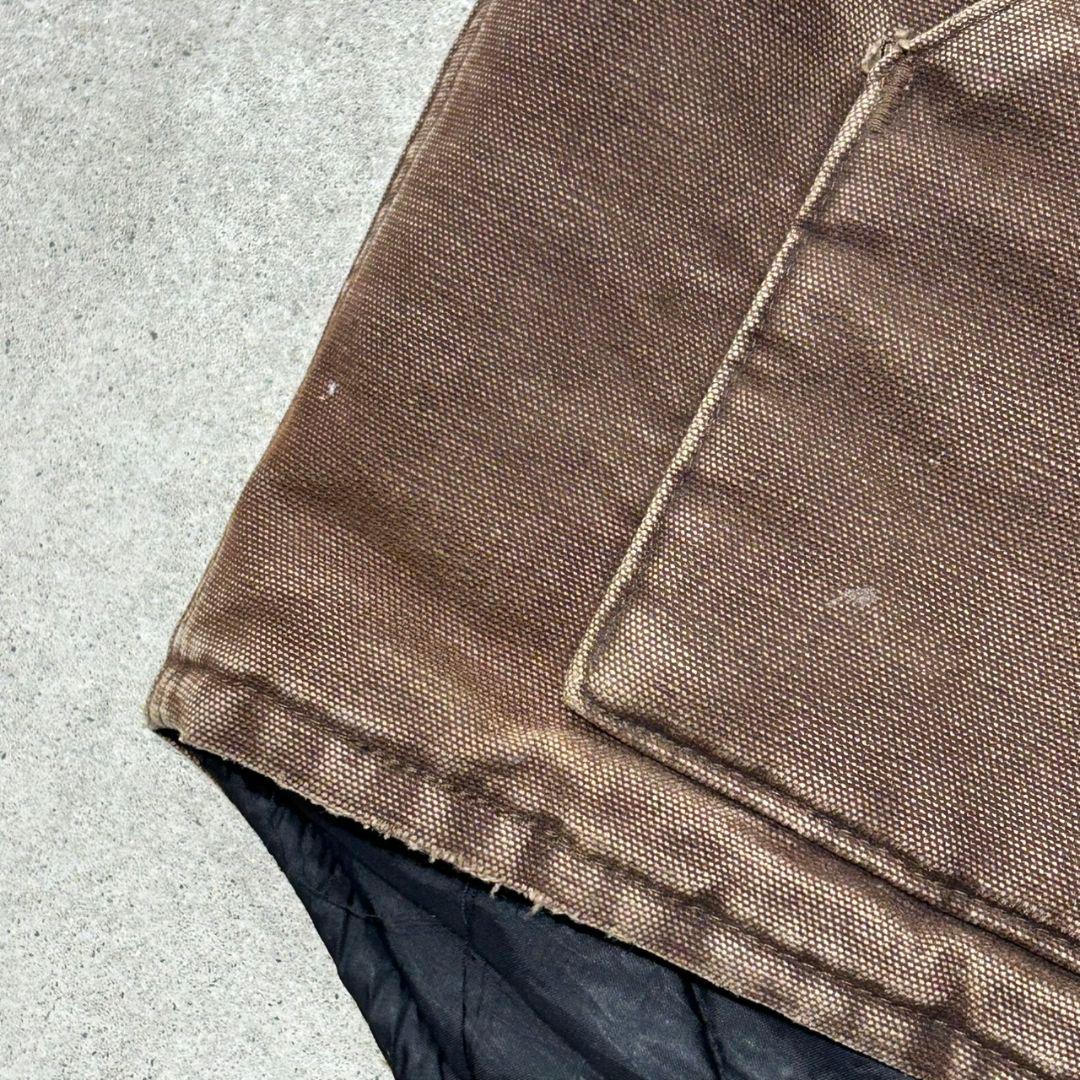 カーハート　タッグベスト　希少ブラウン　USA製