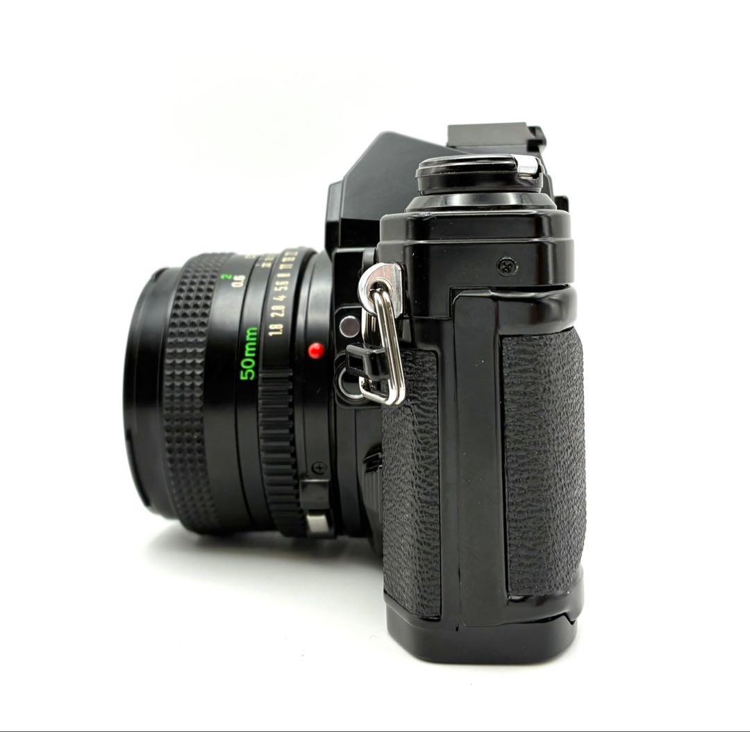 【完動品】CANON AE-1 ブラックボディー FD 50mm F1.8