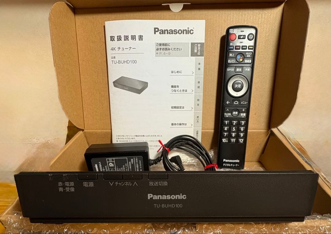 Panasonic TU-BUHD100 4Kチューナー