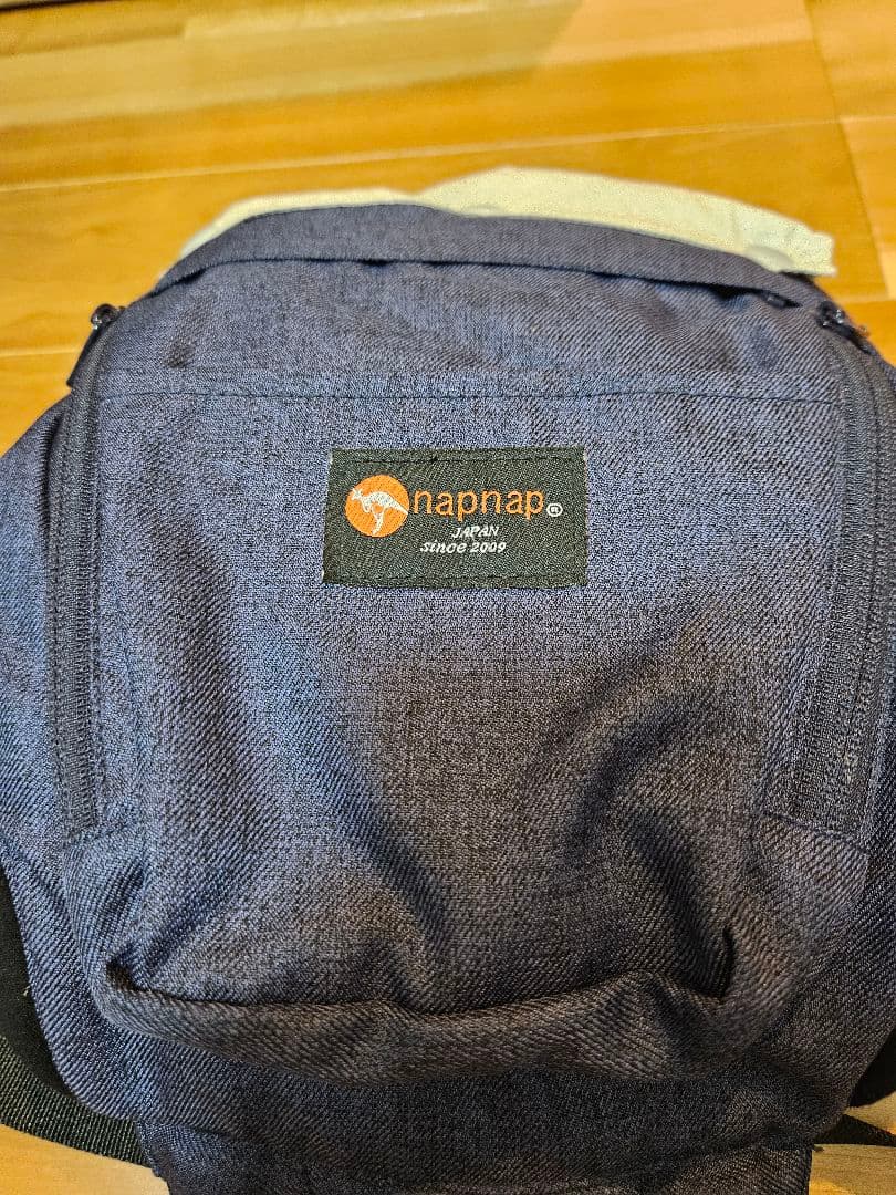 【美品】 napnap Tran 抱っこ紐　ヒップシート