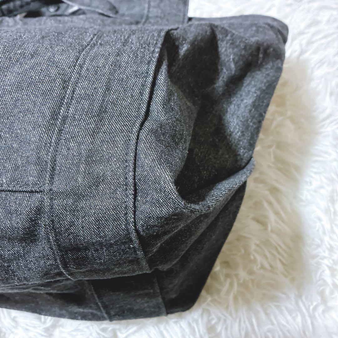 olive ⭐️ハンティングワールド　デニムトートバッグ　エンボスロゴ