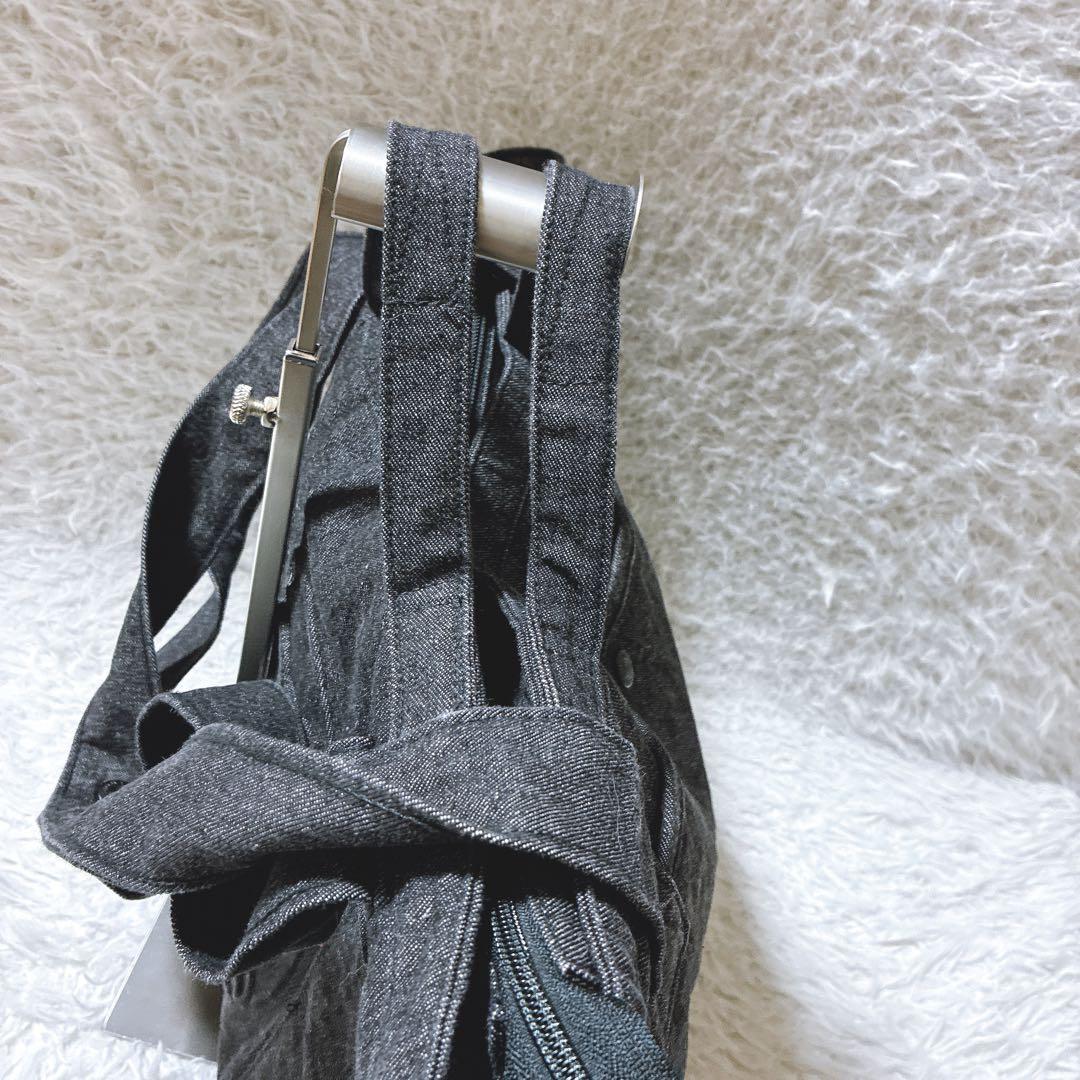 olive ⭐️ハンティングワールド　デニムトートバッグ　エンボスロゴ