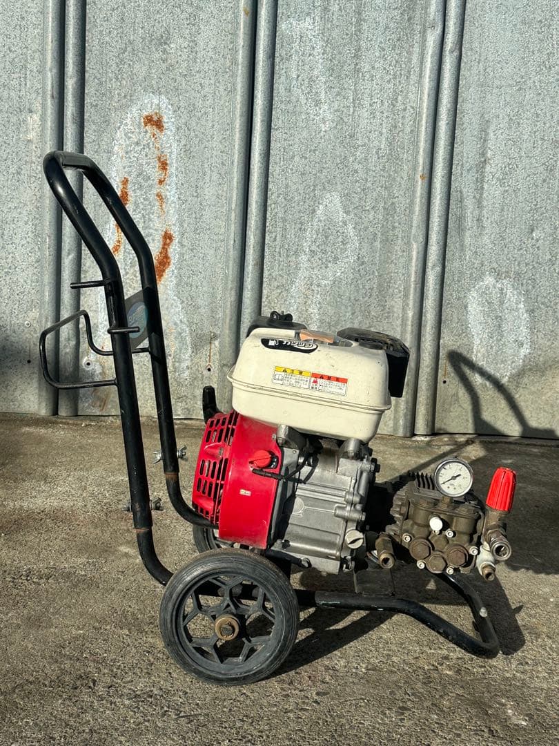 H7. ガソリンエンジン式高圧洗浄機SEC-1310-2N-TA本体&給水ホース