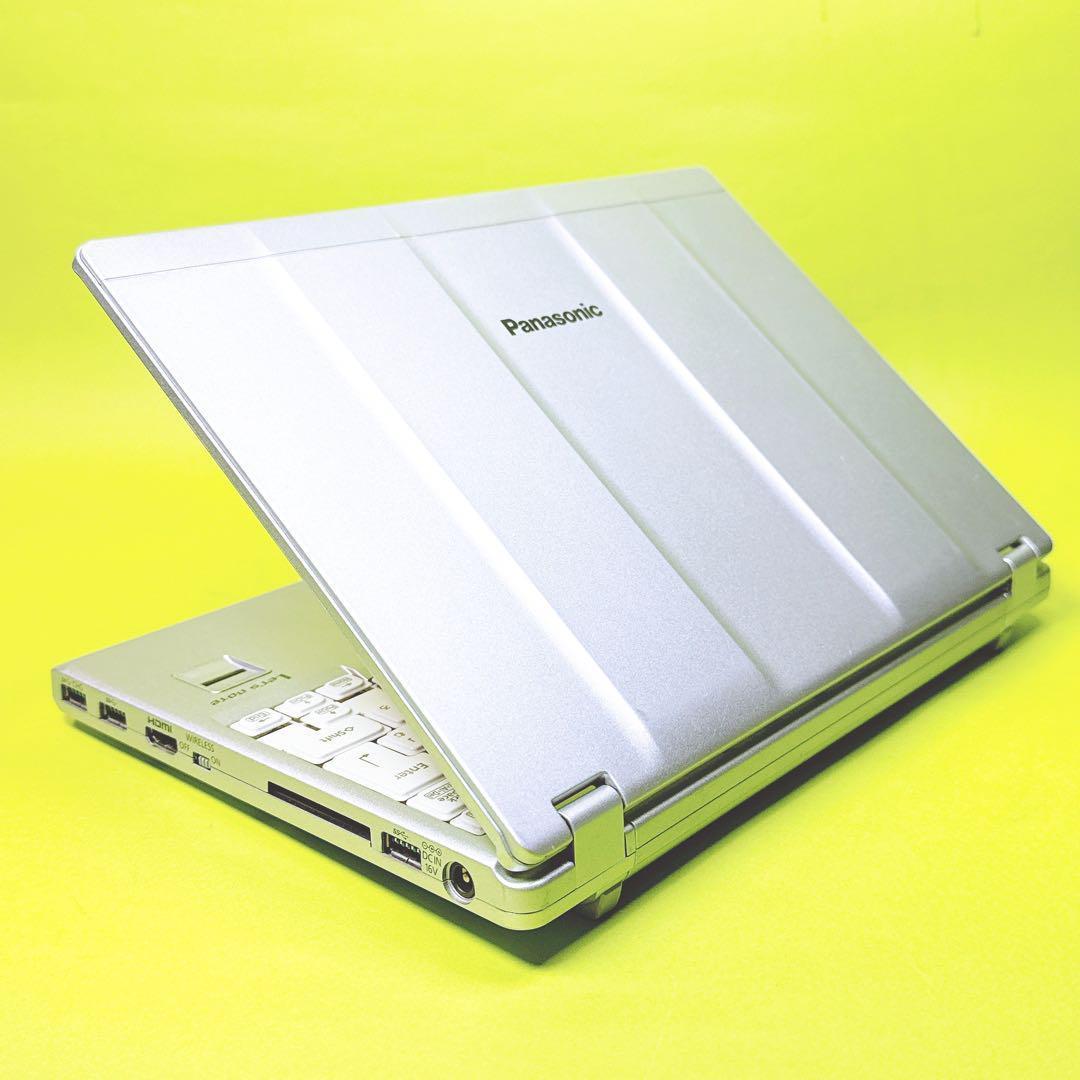 爆速SSD⭐️レッツノート⭐️8GB i5⭐️軽量頑丈ノートパソコン⭐️持運びに