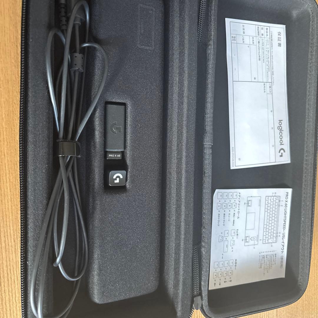 Logitech G Pro X キーボード 本体