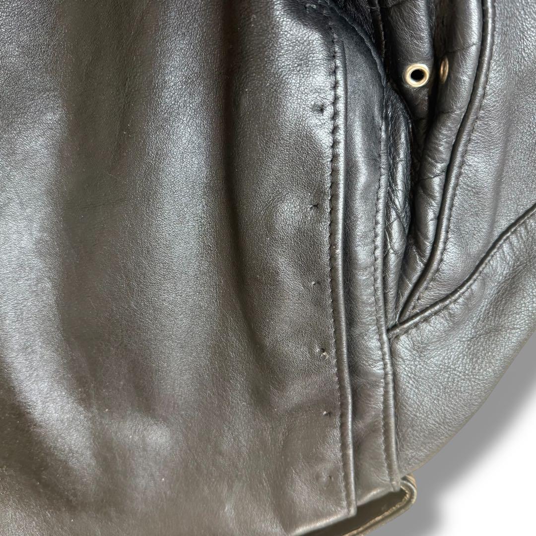 米国製 40 schott ダブルライダース スタッズカスタム バイカータグ