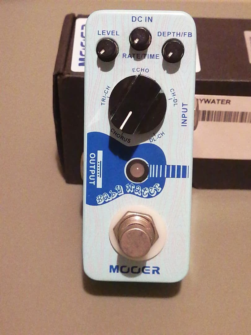 【新品・電源アダプター付き】MOOER Baby Water