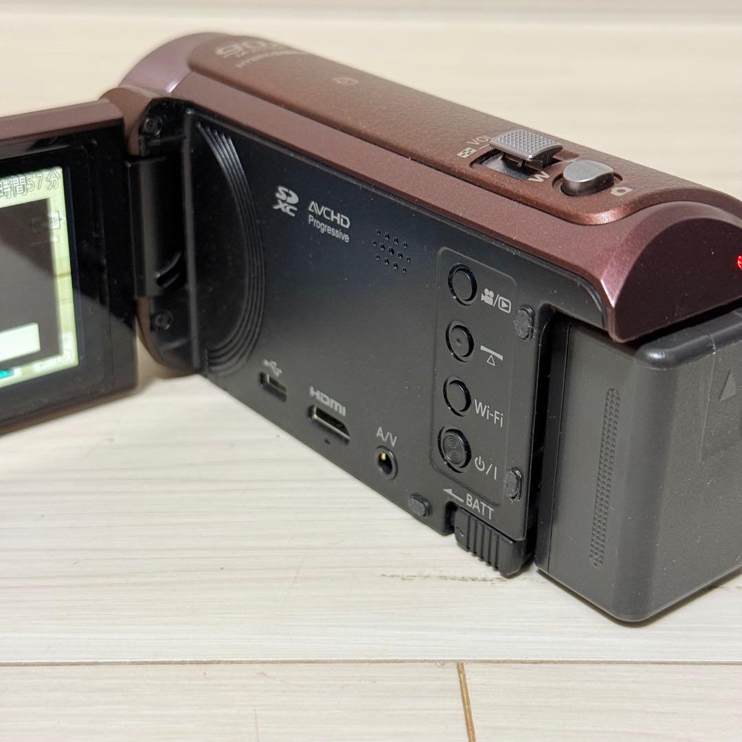 【極美品】Panasonic HDビデオカメラ HC-W570M ブラウン