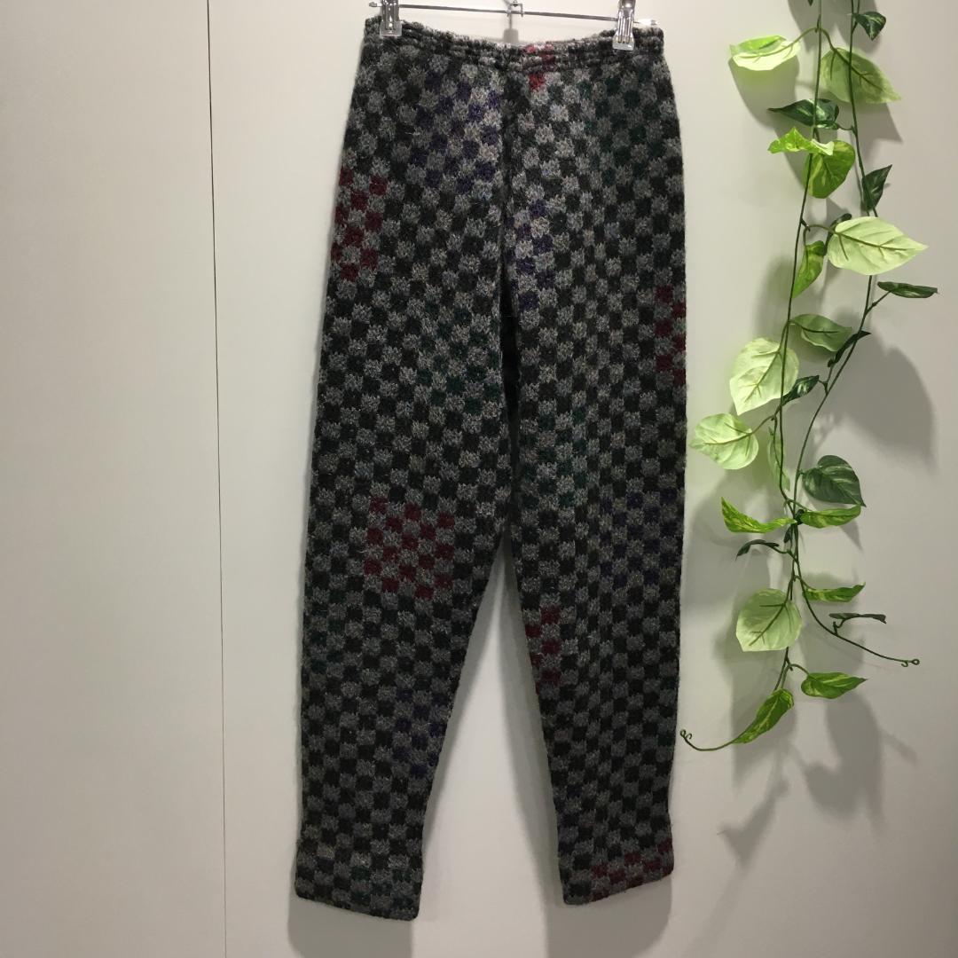 ⭐MISSONI ニット上下セットアップ チェック柄（M/Lサイズ）