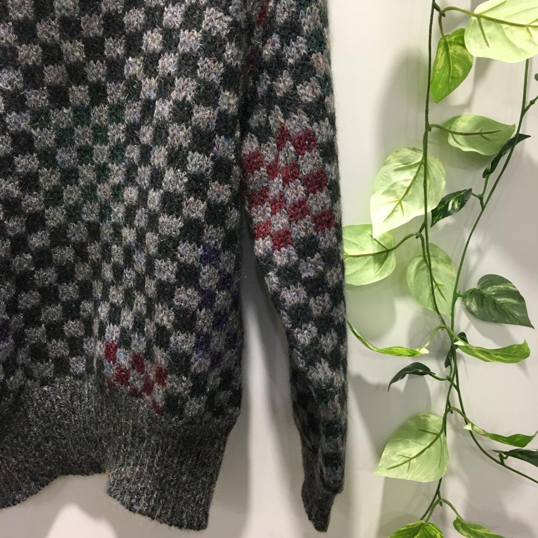 ⭐MISSONI ニット上下セットアップ チェック柄（M/Lサイズ）