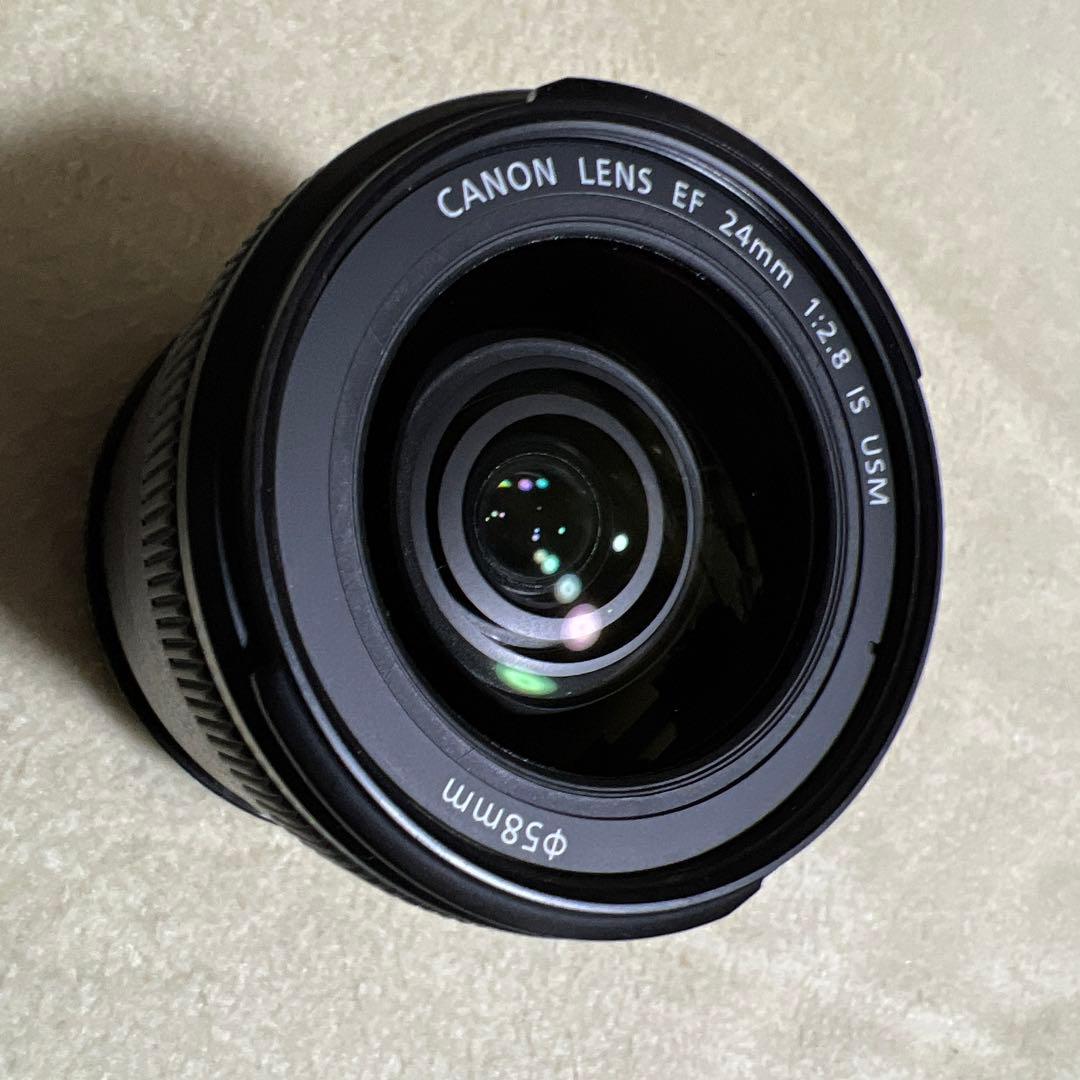 Canon EF 24mm f/2.8 IS USM レンズ