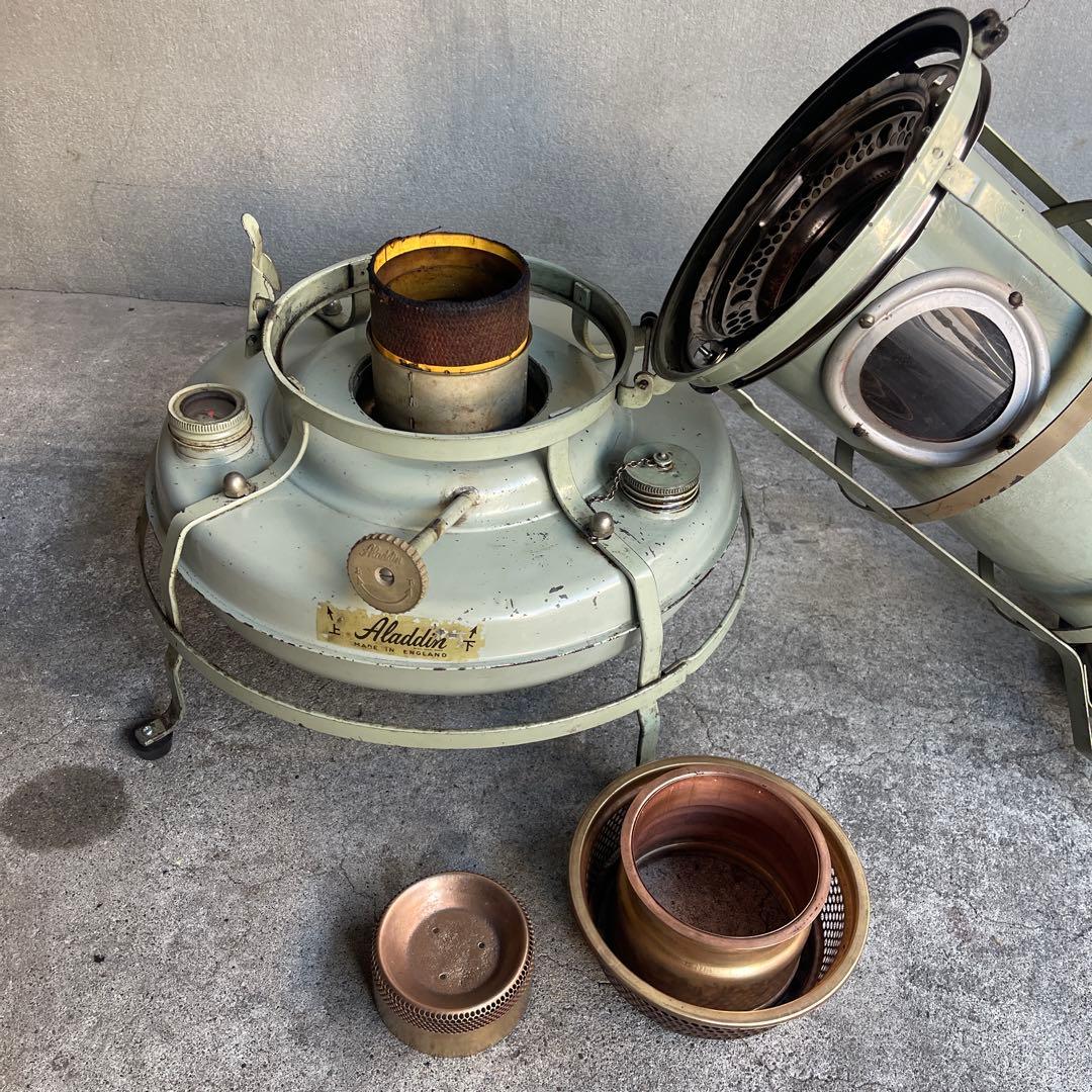 Aladdin アラジン 石油ストーブ　16型　分解清掃　ゴム脚　パッキン交換
