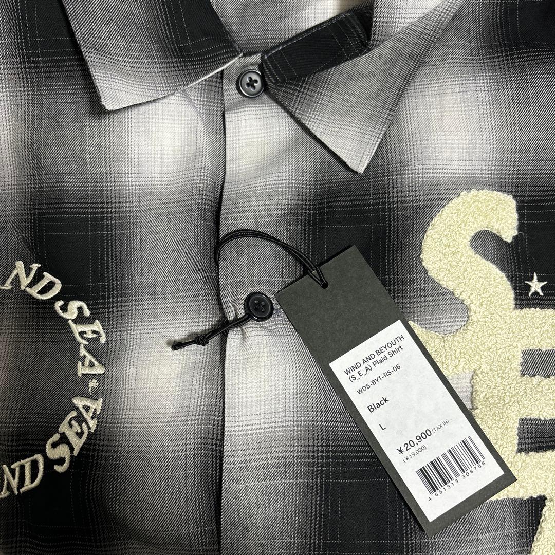 WIND AND SEA 3周年記念　オンブレチェック　シャツ　限定
