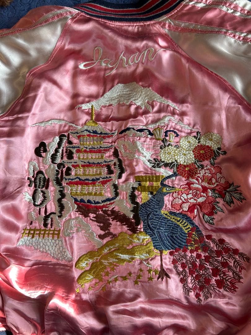 珍柄‼️ヒューストンスカジャンリバーシブルMサイズ