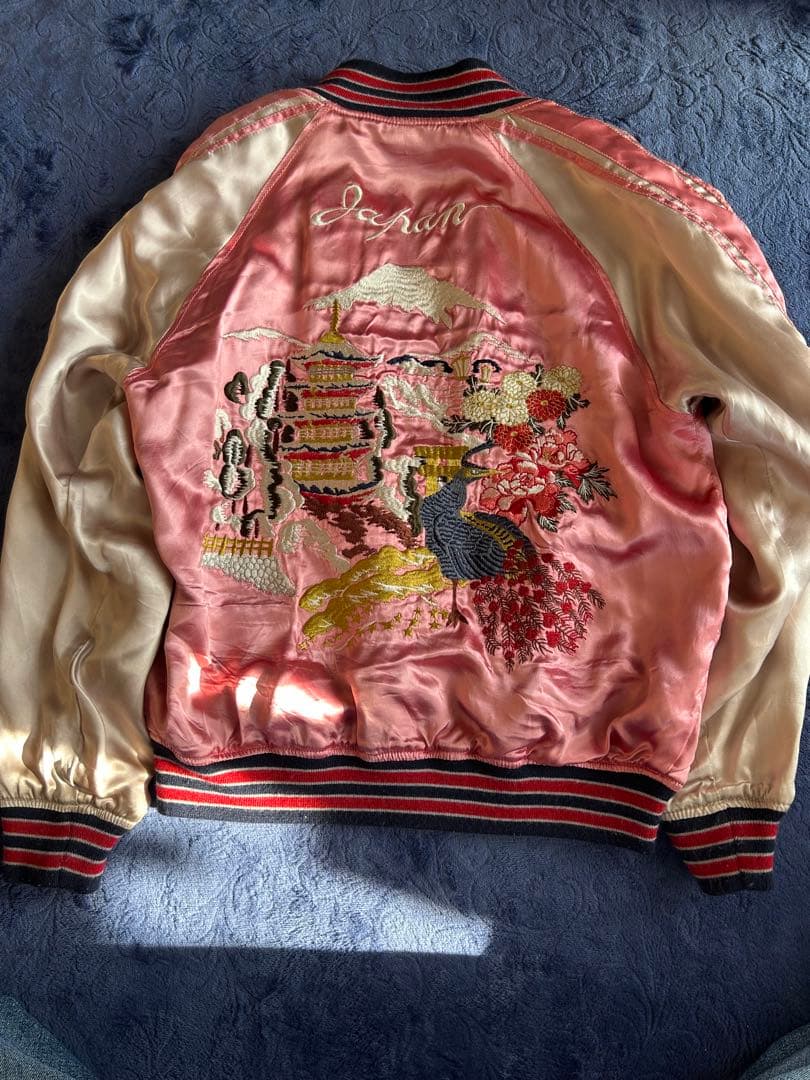 珍柄‼️ヒューストンスカジャンリバーシブルMサイズ