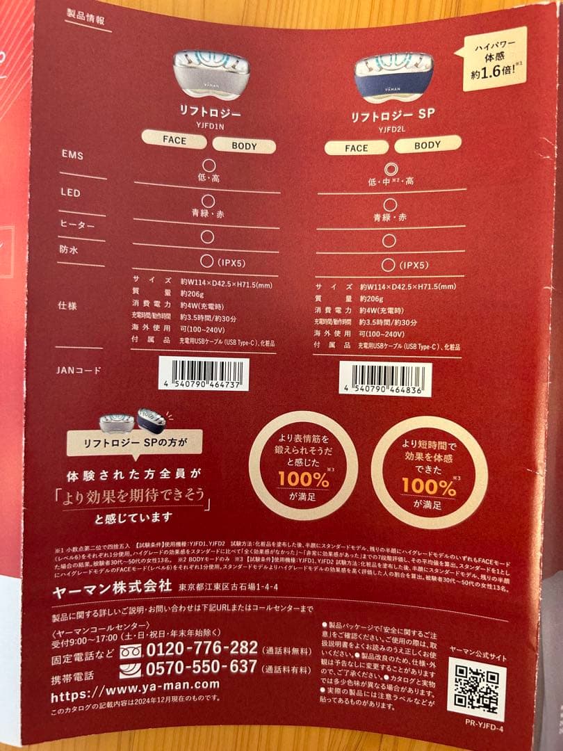 ※[本日までお値下げ]YAMAN リフトロジー YJFD2 美顔器