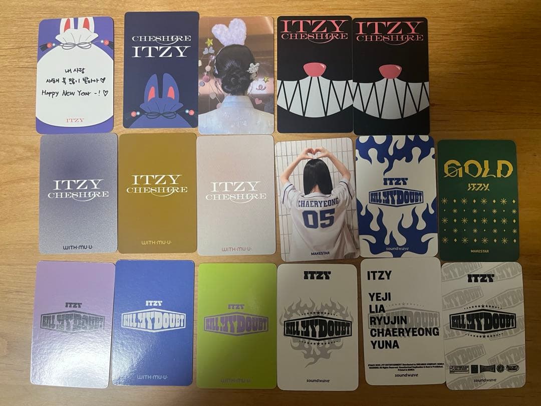 ITZY チェリョン トレカ まとめ売り 17枚セット