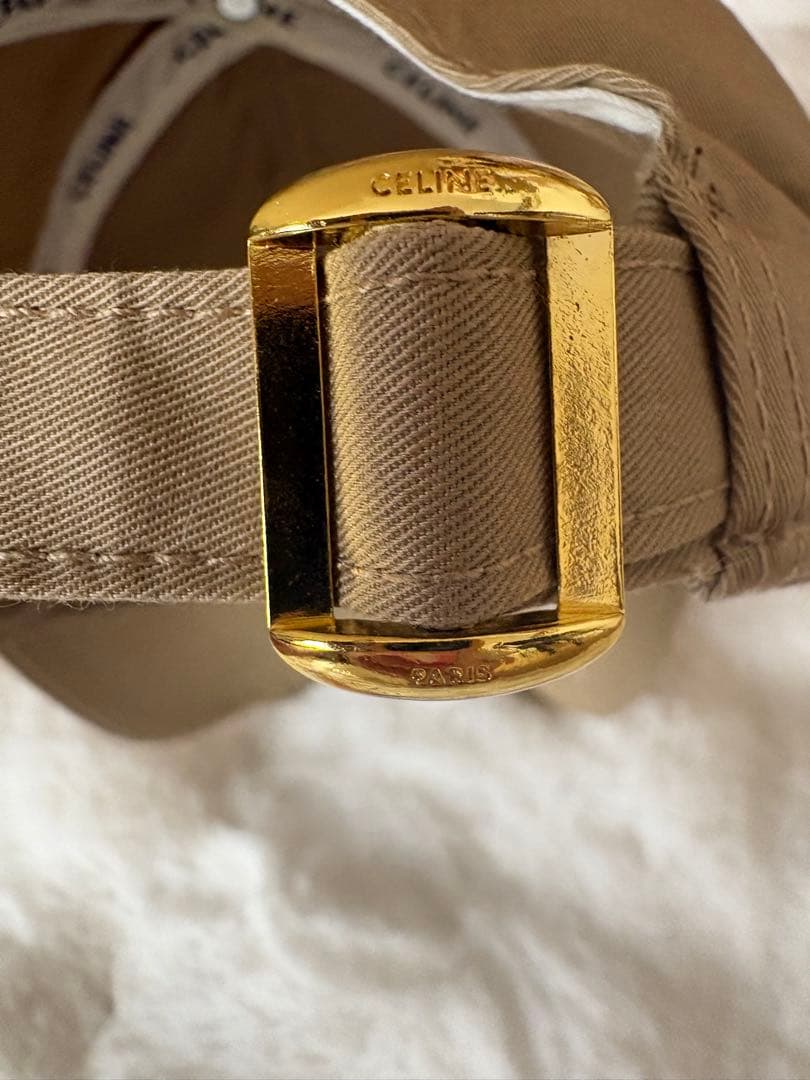 CELINE トリリオンフ ベースボールキャップ