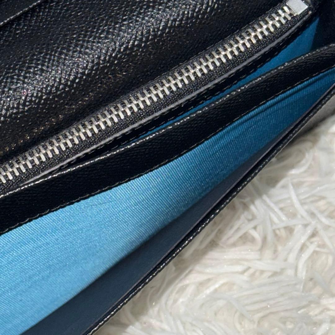 ⭐️未使用品⭐️　ブルガリ　BB Man　長財布　二つ折り　ブラック　30398