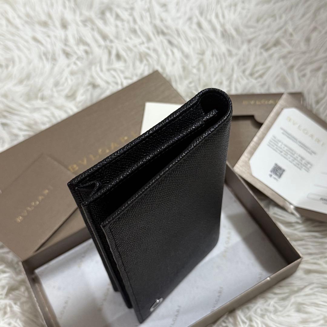 ⭐️未使用品⭐️　ブルガリ　BB Man　長財布　二つ折り　ブラック　30398