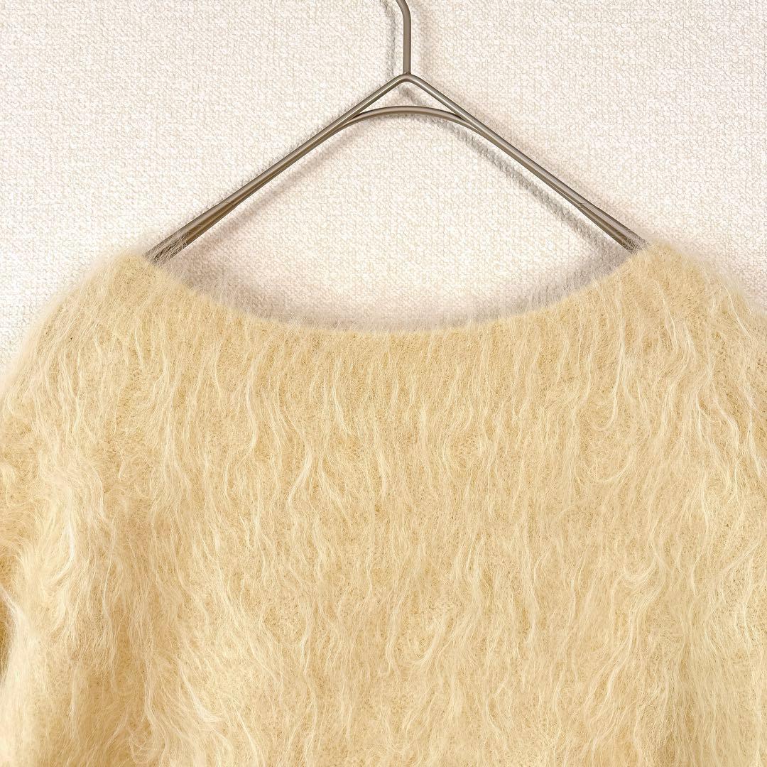 極美品✨アニュアンス スーリーアルパカニット カーディガン イエロー 限定色