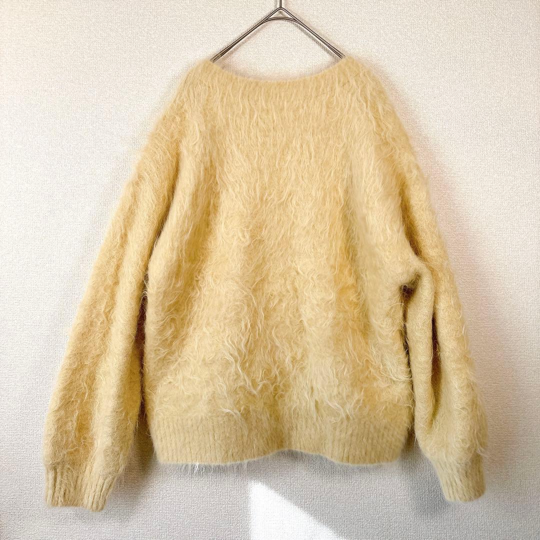 極美品✨アニュアンス スーリーアルパカニット カーディガン イエロー 限定色