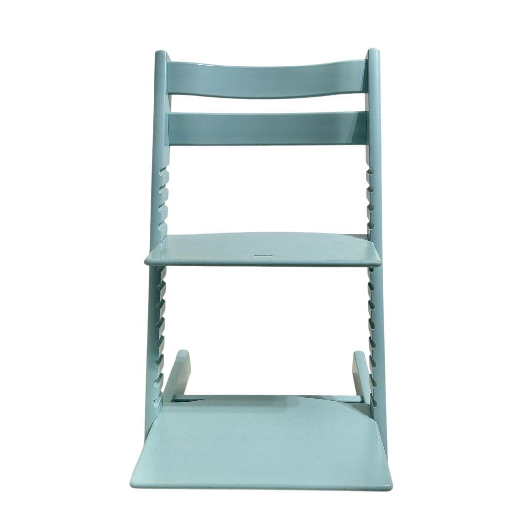 【即使用可能】STOKKE TRIPP TRAPP アクアブルー S/N4